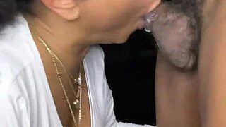 sexy girl sucking big black dick