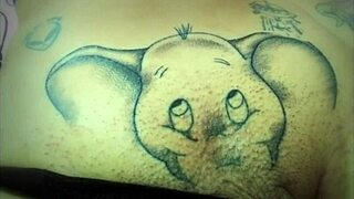 ts angelique monroe moaning in sexy crossdressing webcam show with orgasm