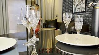 Mamãe Noel dando a bunda gostoso para o bom menino?