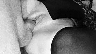 The secretary whispers, 'I'll ride your cock for that annual prize.'