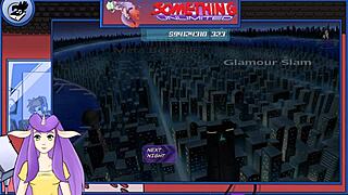 something unlimited part 132 with sexy anime blonde action