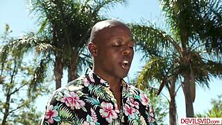 My Heart Races Watching Black Guy Drill Wife and Busty BFF