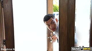 best ass on campus belongs to this latina brunette university student