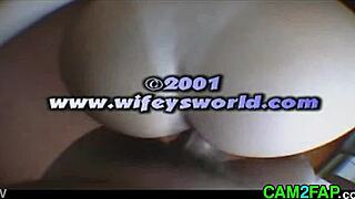 why does this blonde wife crave creampie cumshots so much?