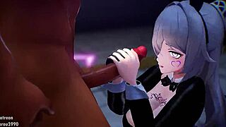 Bronya Engages In Intense Hentai Action