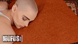 Naughty Shaved Paris Amour Takes Scott Nails’ Big Load?