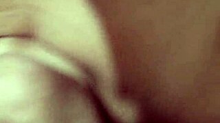 Lust and arousal resulted in fast orgasm in solo masturbation clip