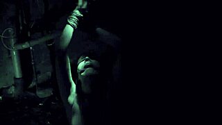 cute brunette fingers her big puffy pussy lips to orgasm while her girlfriend watches intently