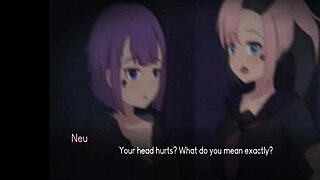 vels gets her pussy fucked and filled with cum in anime fantasy gameplay