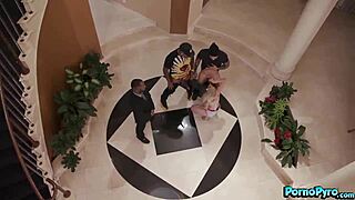 man, stripper bella jane got wrecked by three huge black cocks