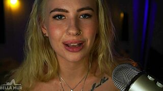 Your dominant girlfriend gives jerk off instructions in roleplay