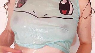 Hey, wanna see my ass in this wet t-shirt, you little slut?