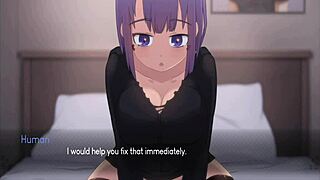 vels gets her pussy fucked and filled with cum in anime fantasy gameplay