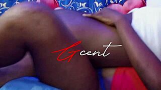 Ebony Couple's Intimate Fuck