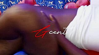 Ebony Couple's Intimate Fuck