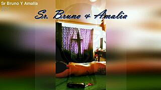 Session Spanking Amalia Sumisa With Bondage and Colombian Touch