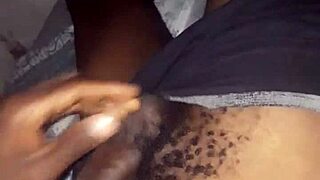 Yo, watch this Kenyan guy stroke his huge black cock