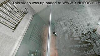 Watch That Fluffy Pussy Get Soaked In The Shower!