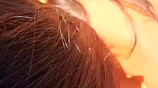 couple enjoys blowjob at the piscine with close-up licks 😘