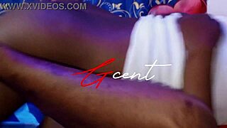 Ebony Couple's Intimate Fuck