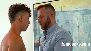 Stepdad checks body after orgy 😏