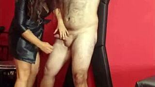 Spanking Hard on the St. Andrew's Cross! Watch This Now!