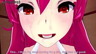Stella Vermillion Fucking POV in Rakudai Kishi Uniform