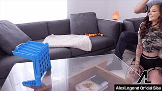 rocky emerson spreads legs for alex legends huge cock