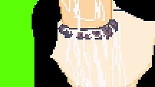Hentai Blowjob on Big Dick in Pixel Art?