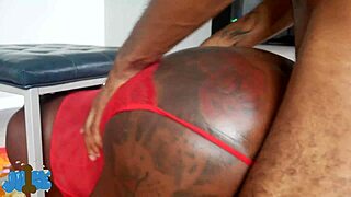 Nikkistackzzz Gets Stuck And Bent Over In Wild Doggystyle Action