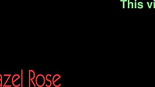 Hey, check out sweet Hazel Rose, this cute tgirl with a monster cock solo