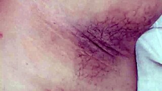 Lust and arousal resulted in fast orgasm in solo masturbation clip