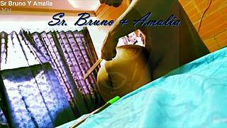 Session Spanking Amalia Sumisa With Bondage and Colombian Touch