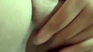 Lust and arousal resulted in fast orgasm in solo masturbation clip