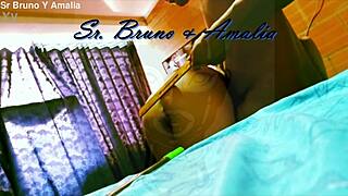 Session Spanking Amalia Sumisa With Bondage and Colombian Touch