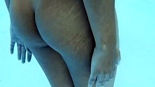 Yo, check out Irina Cage, the big-tits Russian Latina babe, getting wild in the pool cage! How hot is that?