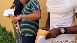 First Time Gay Anal Sex! Drill Sergeant Commands!