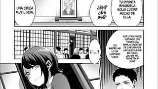 Milf in anime hentai riding cowgirl in public fantasy