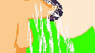 Hentai Blowjob on Big Dick in Pixel Art?