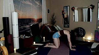 European milf wife slut teaches lesson on big ass and small tits pussy