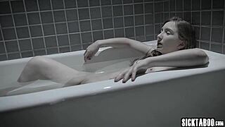 I'm a bad petite blonde milf gettin' fucked hard by a random guy