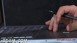 Hey babe, ready to film this hardcore bondage vid?