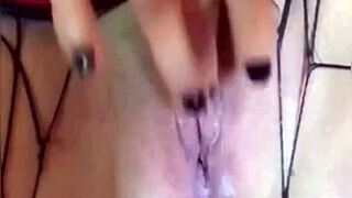 Colegiala fantasizes stepbrother's hard anal pounding