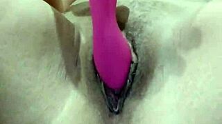 Close-up toy fuck to orgasm in pussy and ass 😍