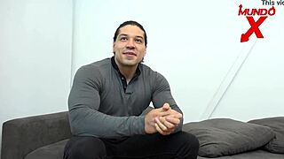 at the casting he fucks this woman hard with big cock creampie in her big ass slut interview