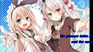 Amatsukaze and Shimakaze, stroke to our anime asses?