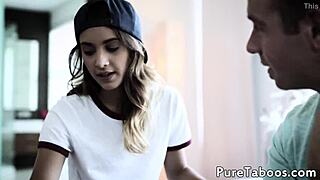 gorgeous bisexual brunette bangs her bf hard 😍