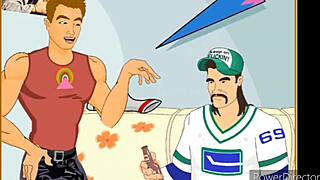 Big ass blonde Charlie takes monster cock in ass, cumshot on tits