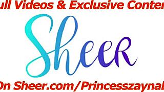 feeling wild with african princess zaynab, her big boobs and body chains, fucking long black dick