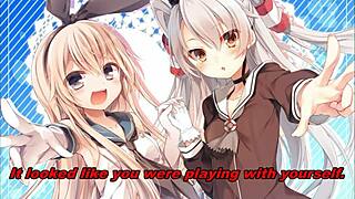 Amatsukaze and Shimakaze, stroke to our anime asses?